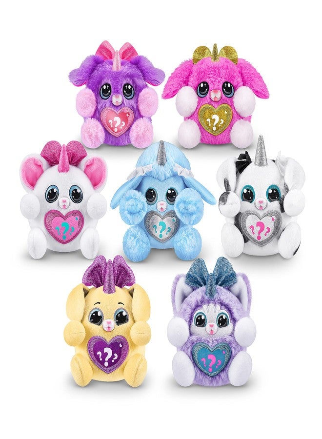 Rainbocorns Puppycorn Bow Surprise, Puppycorn Series 3, Bowie the Poodle - Collectible Plush - 5 Layers of Surprises, Peel and Reveal Heart, Stickers, Slime, Ages 3+ (Poodle) - Image 3