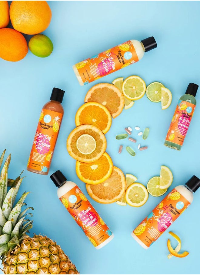 Curls CURLS Poppin Pineapple So So Moist Vitamin C Curl Mask - For All Curl Types - Thickens Hair, Prevents Breakage, and Reduces Hair Loss - Conditions and Moisturizes - 8 Ounces  - Image 5