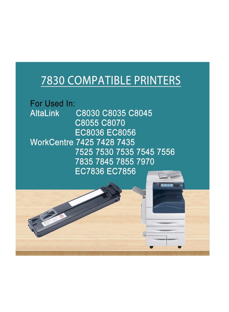 WorkCentre 7530 Waste Toner Container, 008R13061 Waste Toner Cartridge Compatible for Xerox WorkCentre 7425, 7428, 7435, 7525, 7530, 7535, 7545, 7556, 7830, 7835, 7845, 7855, 7970 - Image 4