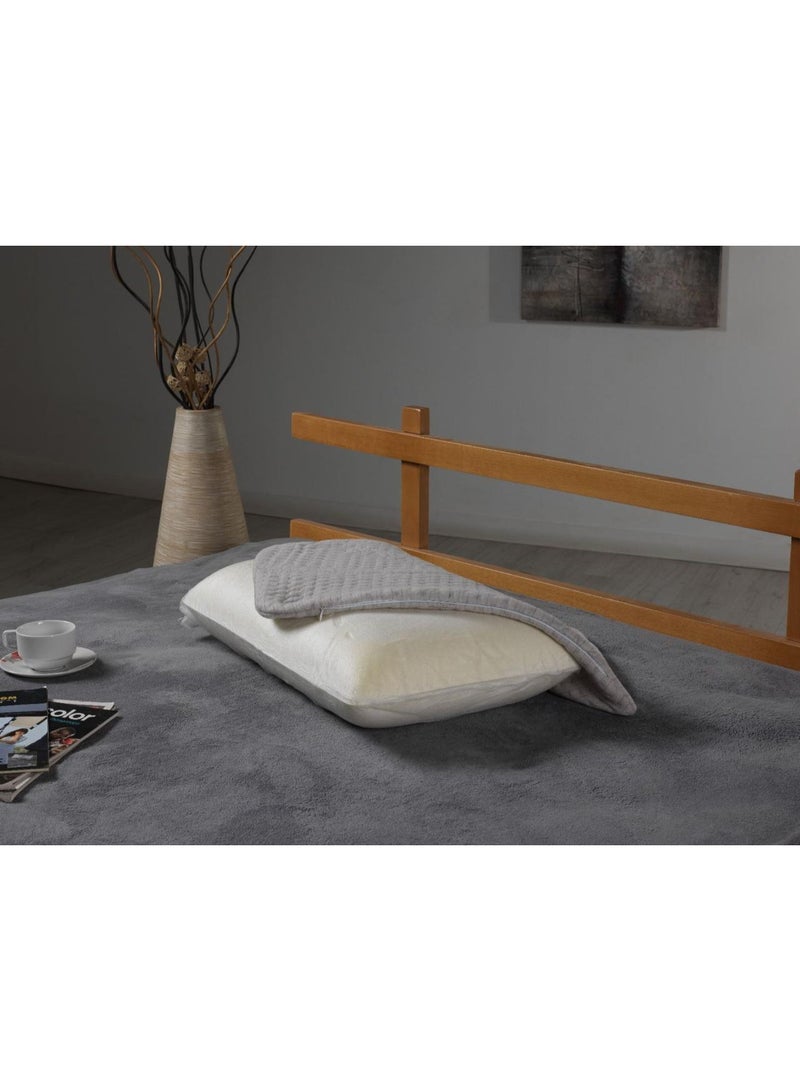 SLEEP ENERGY Visco Memory Foam Pillow with Grounding Technology, Ergonomic Neck Support  - Image 2