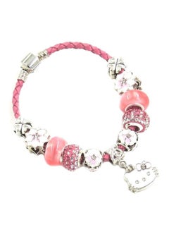 KUYING Hello Kitty Design Charm Bracelet 