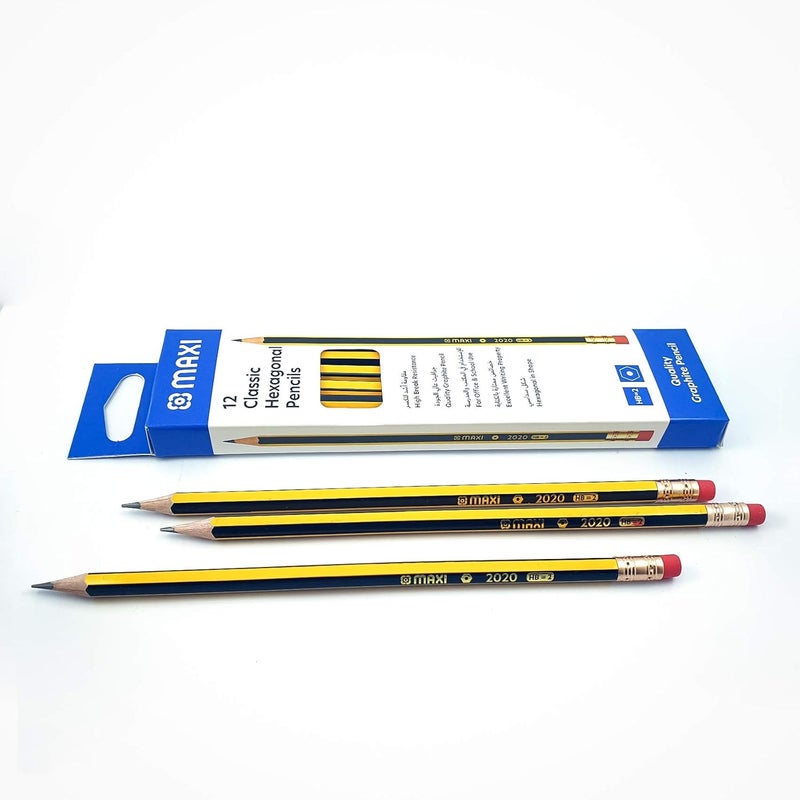 Maxi Triangular Color Pencils 24 Color + Classic Graphite Pencil Hb With Rt 12Pcx1 + Jumbo Wax Crayons 12 Color Round 90Mm + Wave Sharpener Barrel Single Hole + Classic Dust Free Eraser Big-2Pc - Image 3