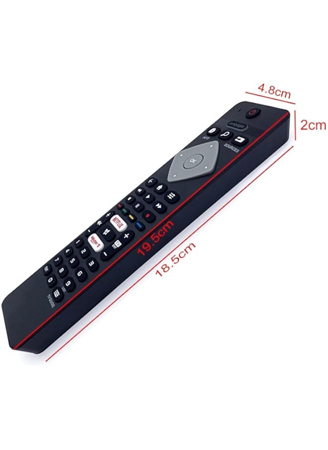 HuHa - JZK Replacement Remote control for PHILIPS smart LED TV, remote controller compatible with Philips television 50PUS6754/12 50PUS6704/12 55PUS6814/12 - Image 1