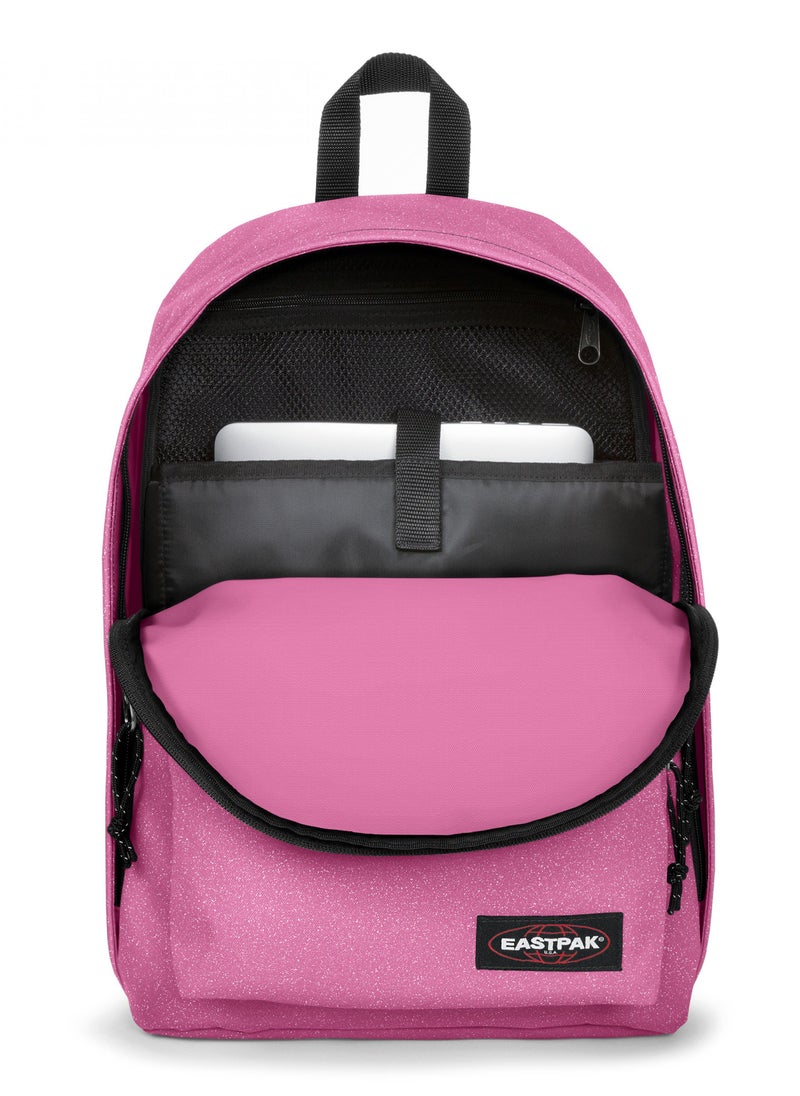 EASTPAK Out Of Office Medium Backpack With Laptop Protection - Spark Cloud Pink  - Image 2