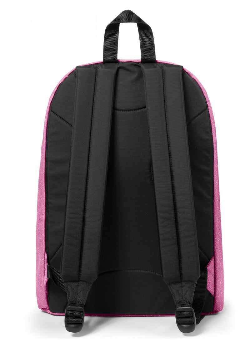EASTPAK Out Of Office Medium Backpack With Laptop Protection - Spark Cloud Pink  - Image 3