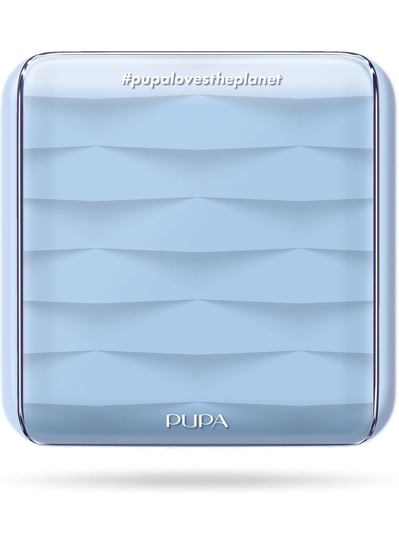 Pupa Wave 002 Blue Face and Eye Palette with Mirror - Image 3