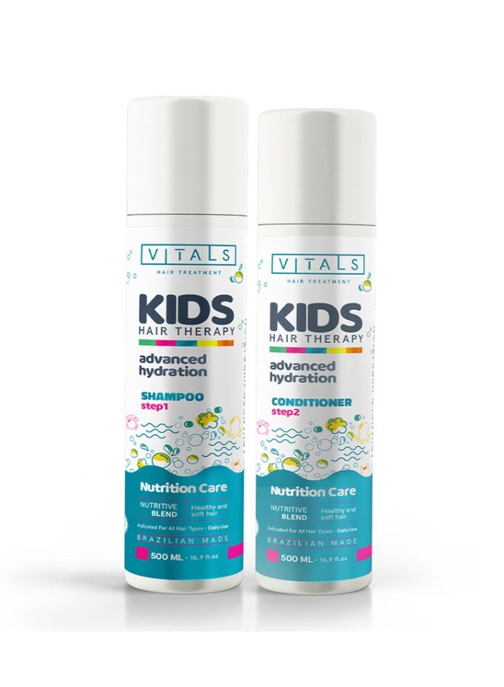 Baby Care Shampoo and Conditioner Set, 500ml