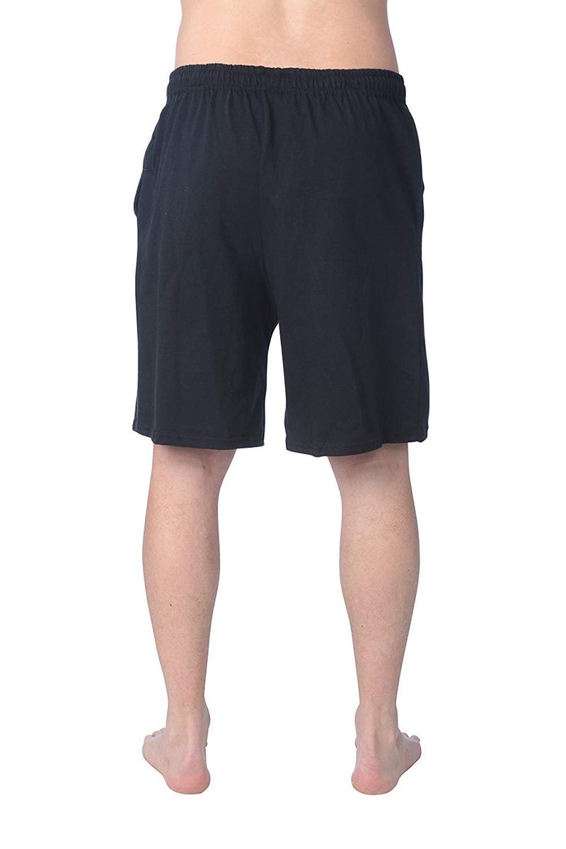 Fruit of the Loom Mens Jersey Short Black S - Image 4