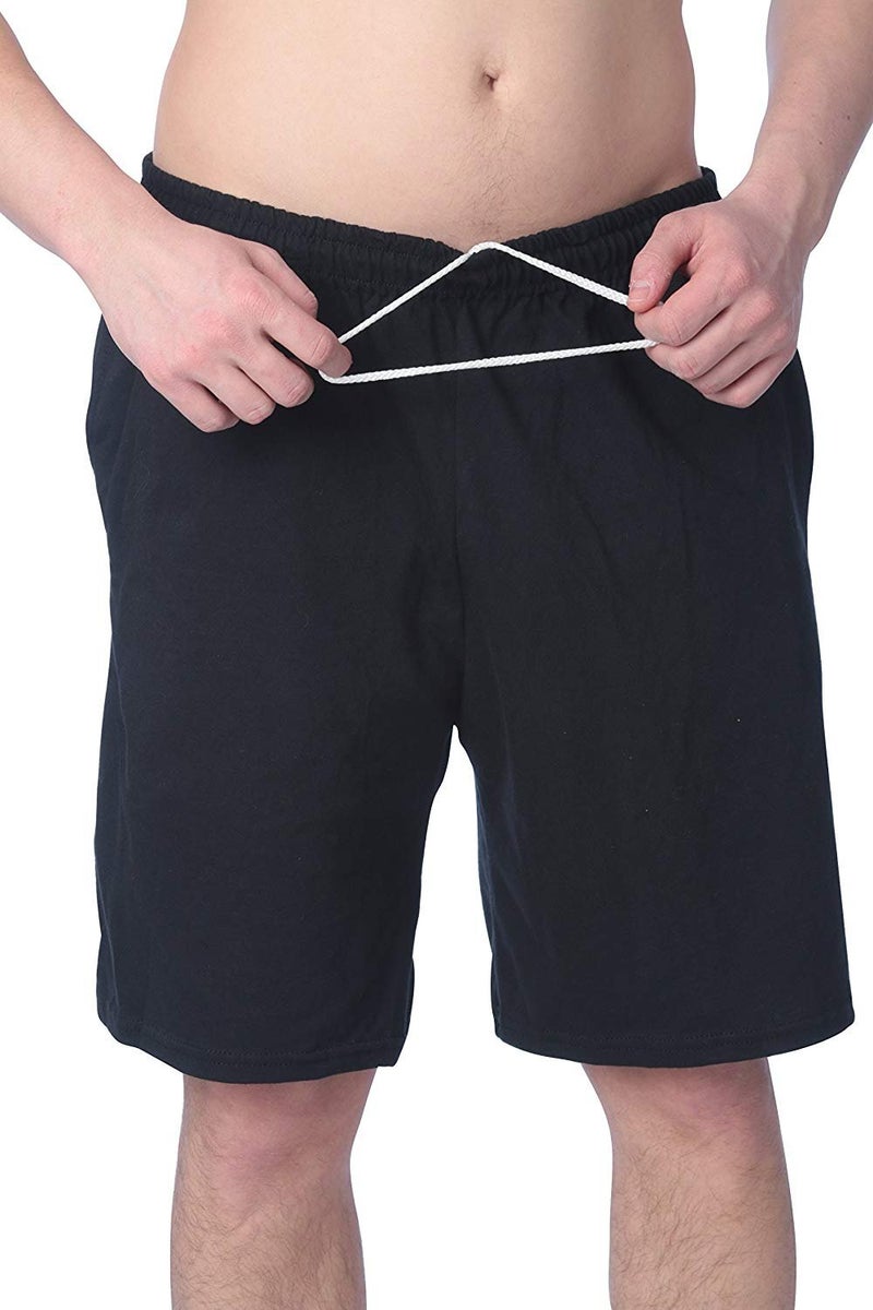 Fruit of the Loom Mens Jersey Short Black S - Image 2