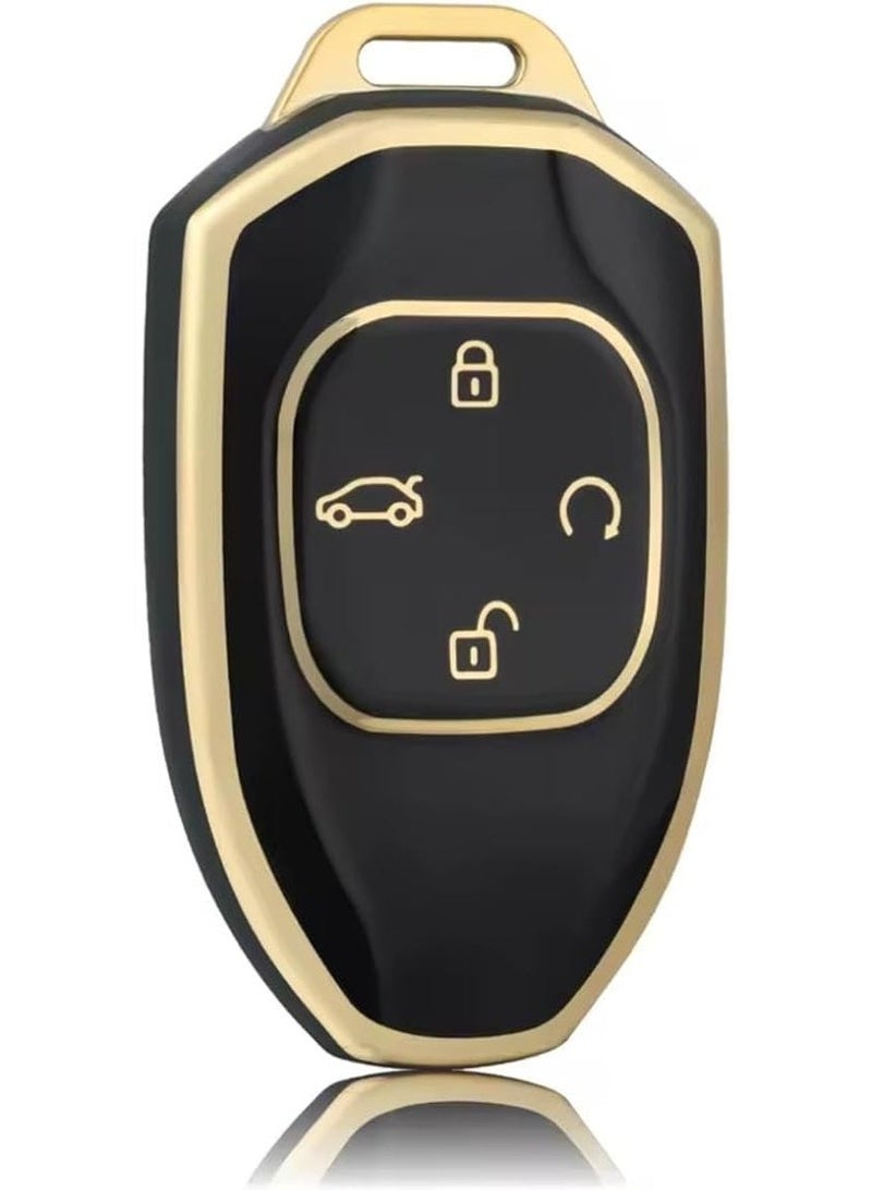 UShop U-Shop 4-Key Car Key Protective Cover, suitable for GAC, Ampo, Amzoom, and Imco - Image 1