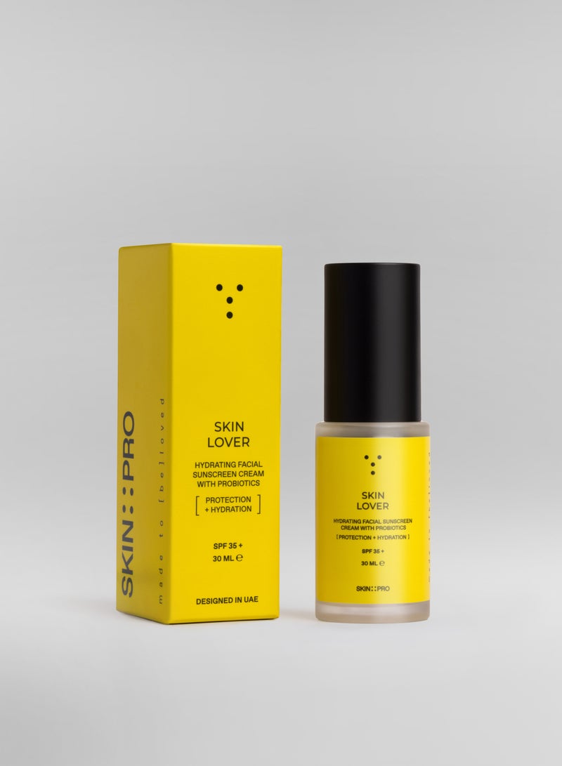 SkinPro SkinLover Hydrating facial sunscreen cream with probiotics - Image 2
