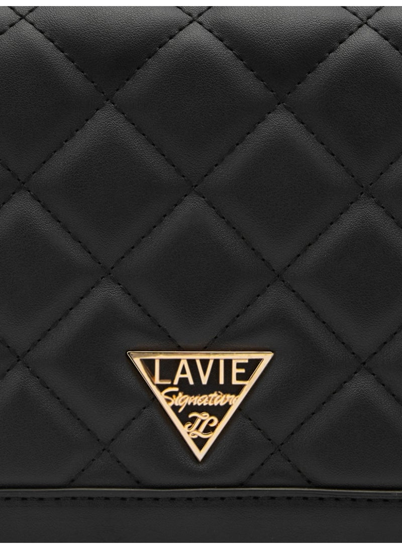 Lavie Signature Atlanta Woman's Sling Bag(BLACK) - Image 4