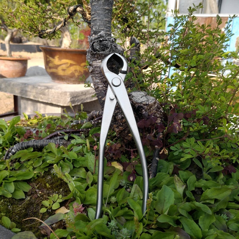 180mm Stainless Steel Knob Cutter Ball Shear Scissors Landscape Modeling Garden Bonsai Tools - Image 1