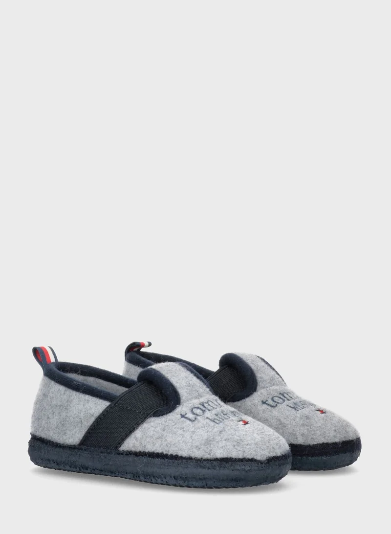 TOMMY HILFIGER Kids Logo Bedroom Slippers
