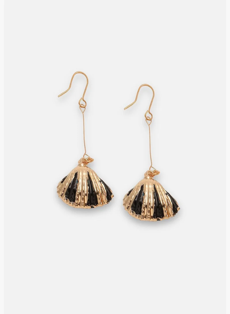SOHI Gold Plated Party Designer Drop Earring For Women