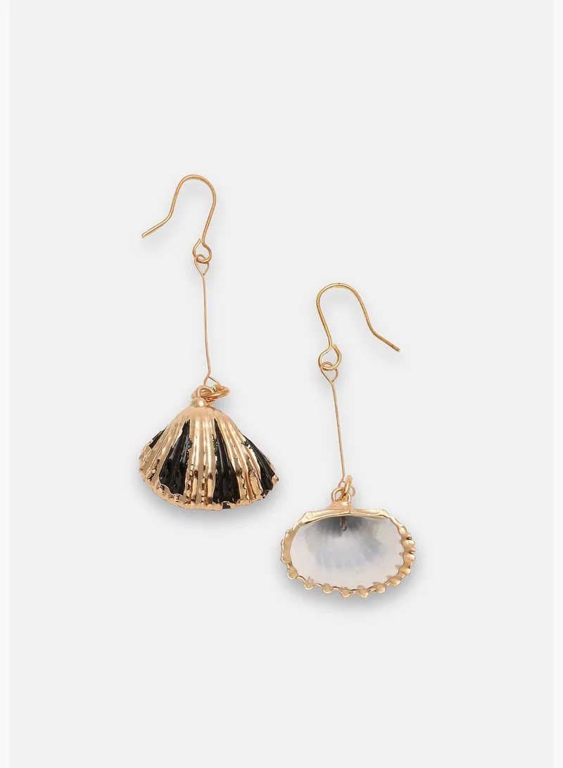 SOHI Gold Plated Party Designer Drop Earring For Women