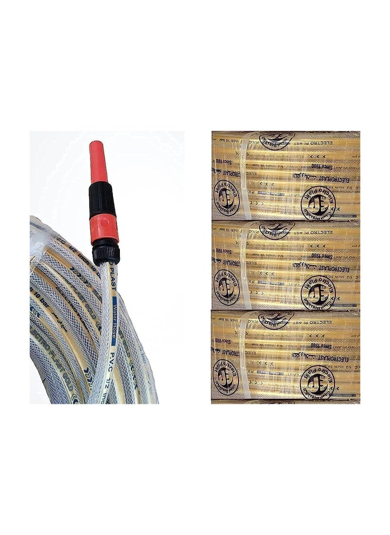 Shams - Garden hose 25 meters - the strongest water hose in Egypt, a hose supported by threads - Image 1