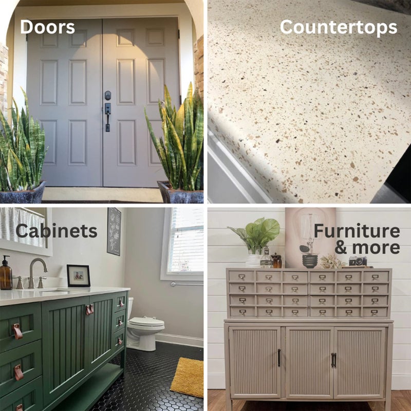 Beyond Paint Counter Top Paint - Pint - No Stripping No Sanding No Priming, Bone - Image 4