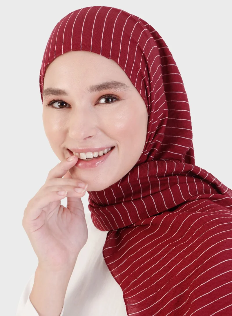 توفا شال من مودانيسا وشاح بطبعات خطوط