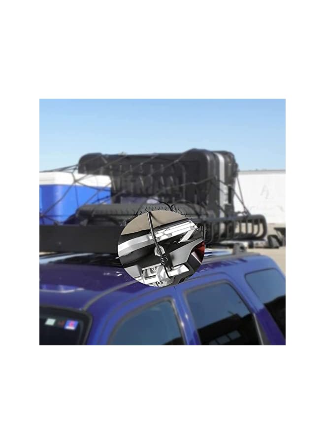 The Bros The Bros Bungee Cords, 3Pcs 120cm Bungee Rope Elastic Straps with Hooks Climbing Utility Cord for Bicycle Suitcase Camping Car Luggage, Black - Image 5