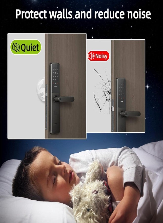 THEA Silicon Anti Slip Self Adhesive Wall Protector, Cabinet Door Guard Noise Dampening Bumpers, Furniture Crash Pads, Furnitures Protection Bumper Rubber pad (4) - Image 2