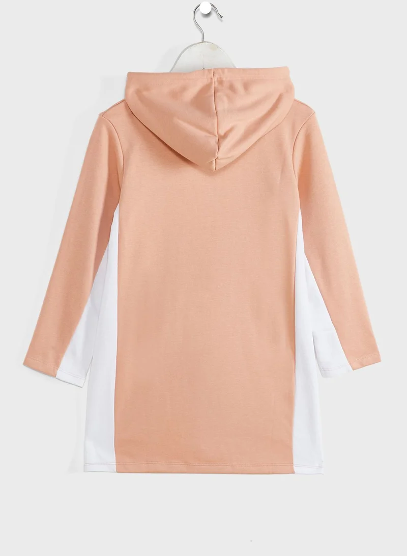 Pinata Solid Hoodie Dress