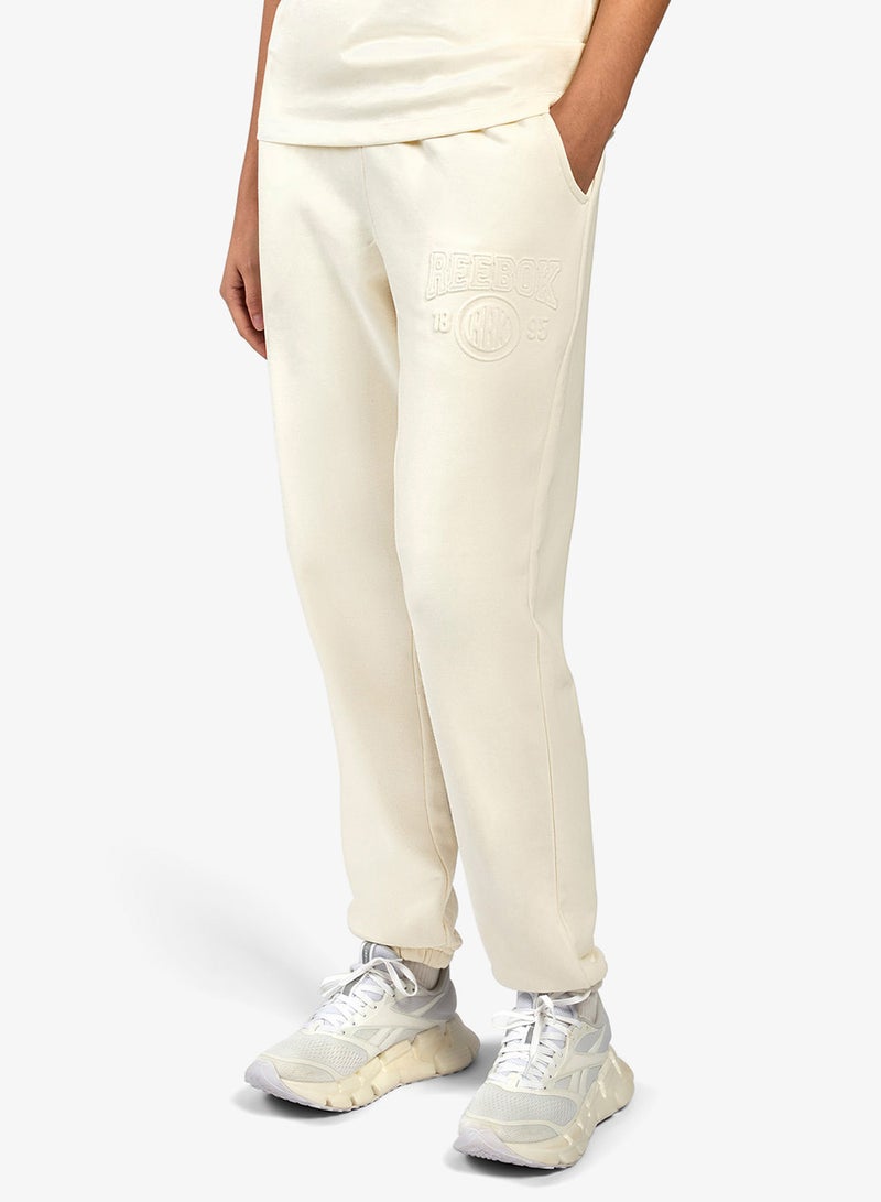 ريبوك بنطال بحافة منقوشة - Image 1