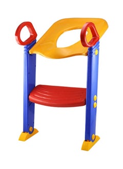 BLOOMING TIME Folding Toilet Trainer Ladder For Baby Suitable For Children Boys And Girls Toilet Seat Steps  - Image 3