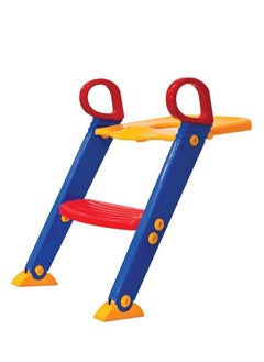 BLOOMING TIME Folding Toilet Trainer Ladder For Baby Suitable For Children Boys And Girls Toilet Seat Steps  - Image 2