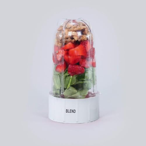 Wonderchef Nutri-Blend B Long Cup Jar with White Base Set - Image 1
