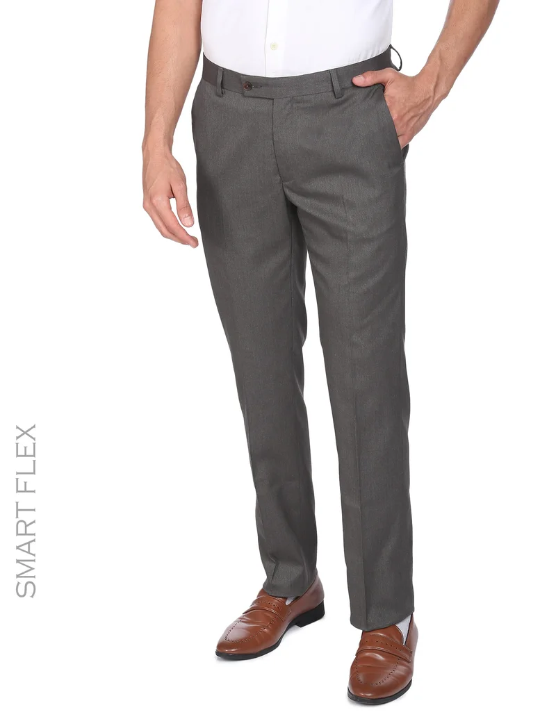 Super Slim Fit Smart Flex Trousers