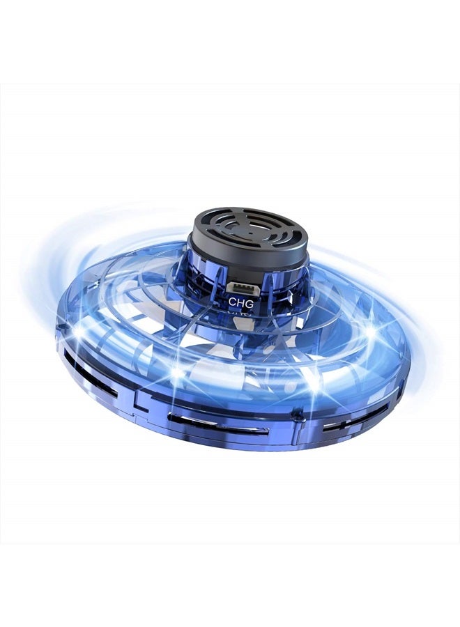 FLYNOVA ألعاب الأطفال المضيئة الرائعة، طائرات FLYNOVA الطائرة التي تعمل باليد، كرة طائرة صغيرة مع أضواء، طائرة هوبيرينغ فidget spinner، هدايا عيد الميلاد وعيد الميلاد للأولاد والبنات المراهقين 8 9 10 11+ للمتعة الداخلية والخارجية - Image 1