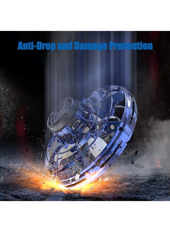 FLYNOVA ألعاب الأطفال المضيئة الرائعة، طائرات FLYNOVA الطائرة التي تعمل باليد، كرة طائرة صغيرة مع أضواء، طائرة هوبيرينغ فidget spinner، هدايا عيد الميلاد وعيد الميلاد للأولاد والبنات المراهقين 8 9 10 11+ للمتعة الداخلية والخارجية - Image 4