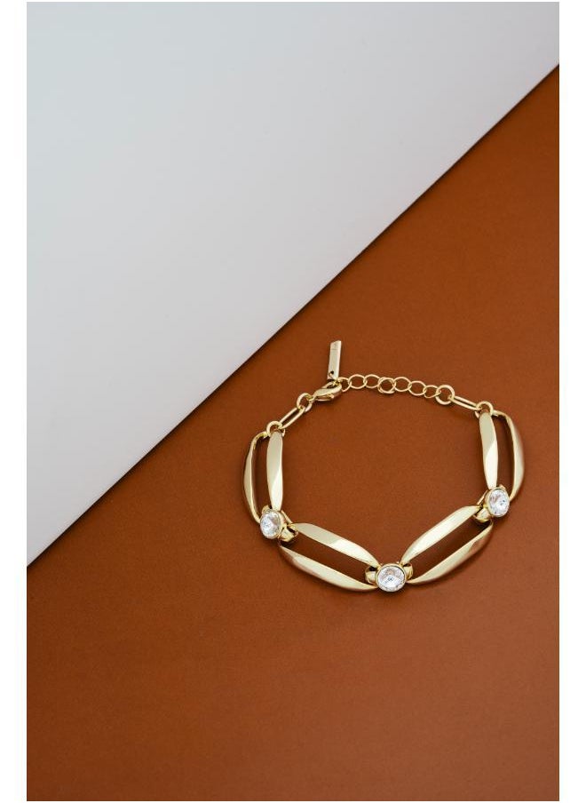 Karen Millen Crystal Ellipse Bracelet  - Image 3