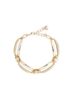 Karen Millen Crystal Ellipse Bracelet  - Image 1