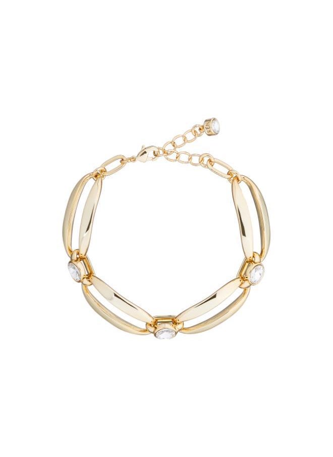 Karen Millen Crystal Ellipse Bracelet  - Image 1