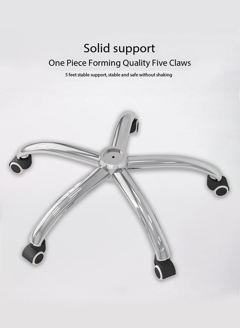 GT-Wheel Ergonomic Desk Computer Chair High Back Gaming Office Chair with Lumbar Support Adjustable Swivel Retractable Footrest and Arm-Rest - Image 3