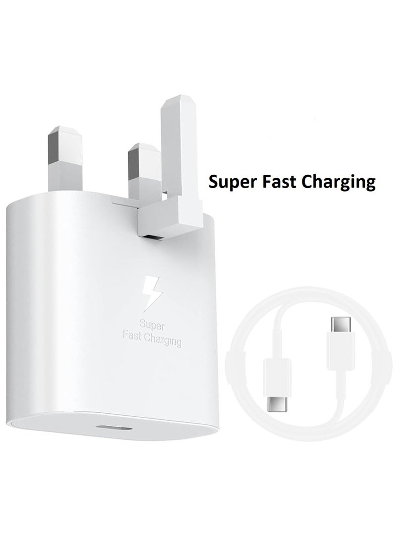 محول شاحن PD فائق السرعة بقدرة 45 وات، وكابل USB من النوع C إلى النوع C، وشحن فائق السرعة 5 أمبير 2.0 - Image 1