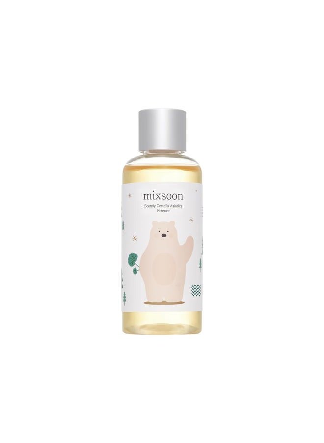 mixsoon Soondy Centella Asiatica Essence - Balancing and Hydrating for Face, Jeju Island Cica Extracts, Gentle Formula for Balanced, Healthy Skin 100ml Korean Glass Skin Care - Image 1