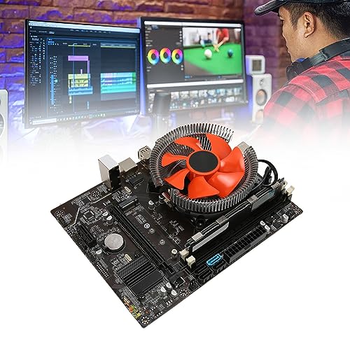 DAUERHAFT Motherboard CPU Combo , Indicator Light DDR3 PC Motherboard 12 Threads Gigabit Network Card X79 for Desktop PC - Image 4