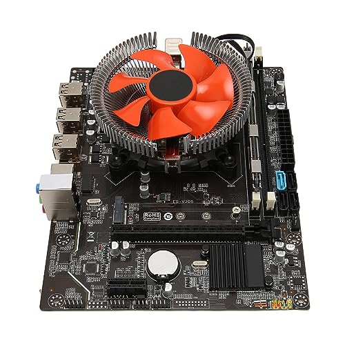 DAUERHAFT Motherboard CPU Combo , Indicator Light DDR3 PC Motherboard 12 Threads Gigabit Network Card X79 for Desktop PC - Image 2