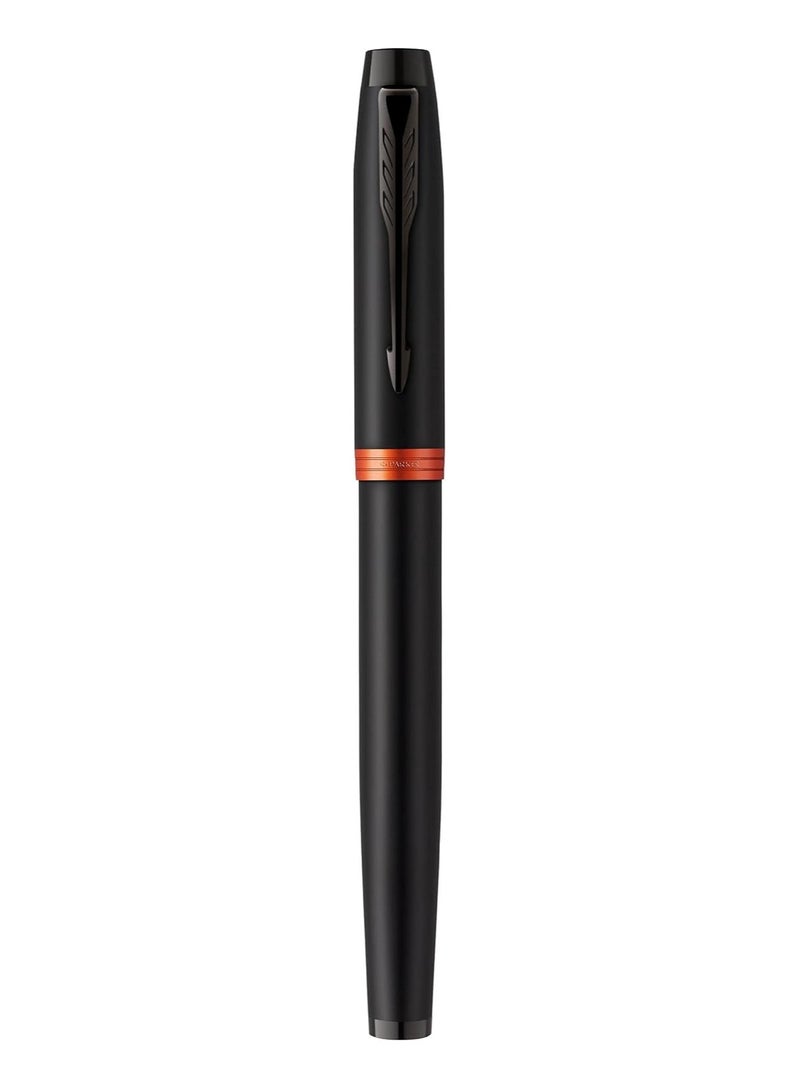 PARKER Parker IM Vibrant Rings Flame Rollerball Pen Orange F | 10360  - Image 2