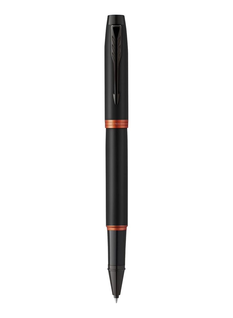 PARKER Parker IM Vibrant Rings Flame Rollerball Pen Orange F | 10360  - Image 1