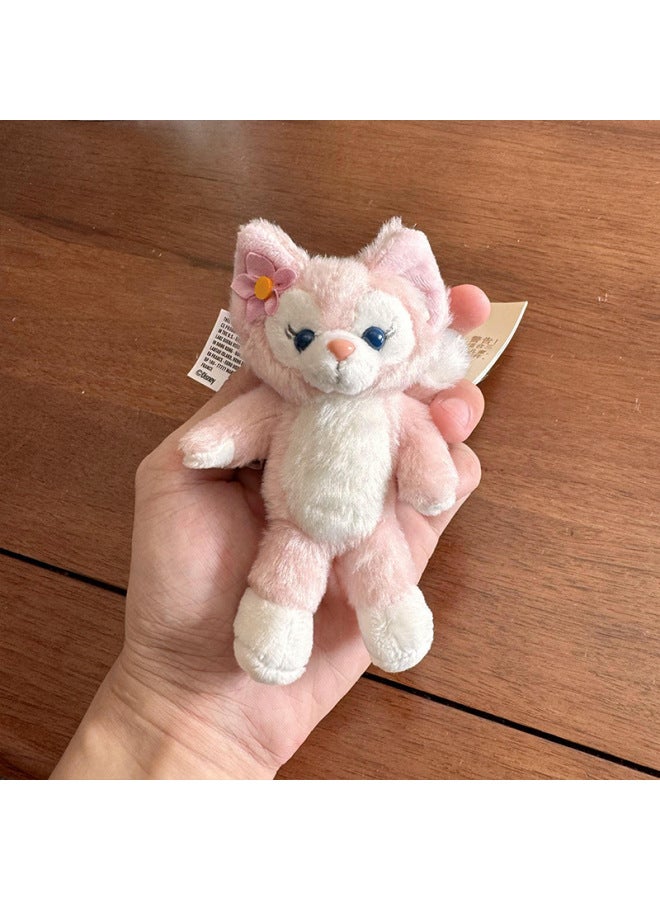 Sweet Face Star Dailou Shirley May Belle Plush Small Doll Bag Hanging Accessories Tote Bag Dragon Bag Pendant Keychain-Color:Standing Belle-Height:Pendant - Image 1