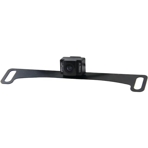 BOYO VISION BOYO VTL17IRTJ - Concealed License Plate Backup Camera with Night Vision and Active Parking Lines (Black) - Image 1