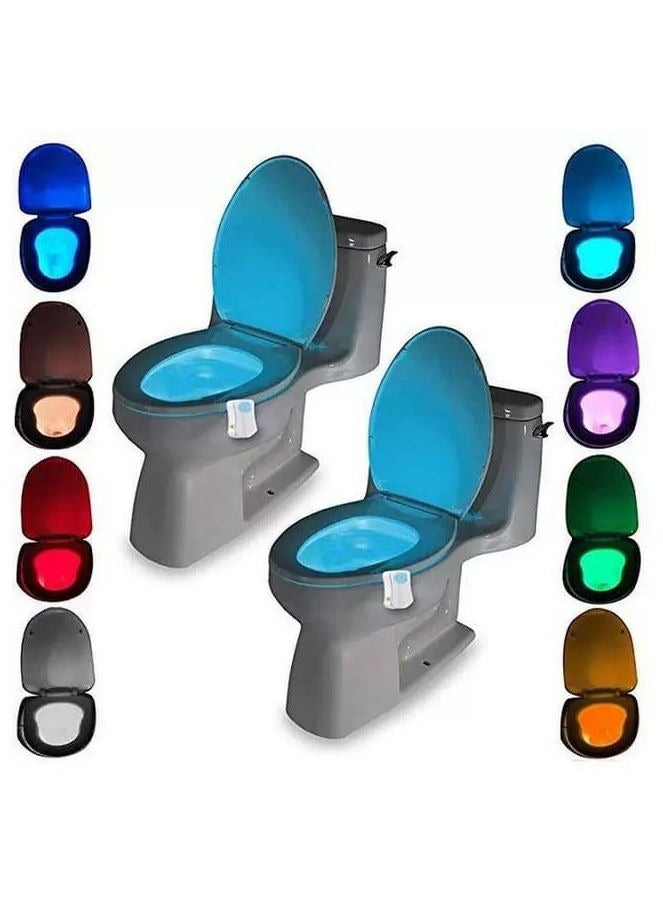 Toilet sensor, safety for children, when the light goes out, it lights up the toilet - Image 1