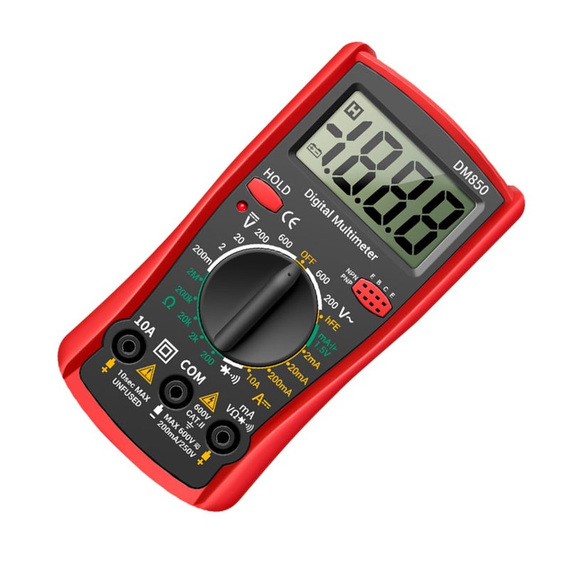 Digital Multimeter Auto Ranging Voltage Tester Compact Lightweight Portable Handheld Design - Image 2