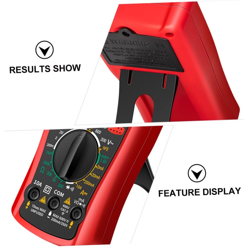 Digital Multimeter Auto Ranging Voltage Tester Compact Lightweight Portable Handheld Design - Image 4