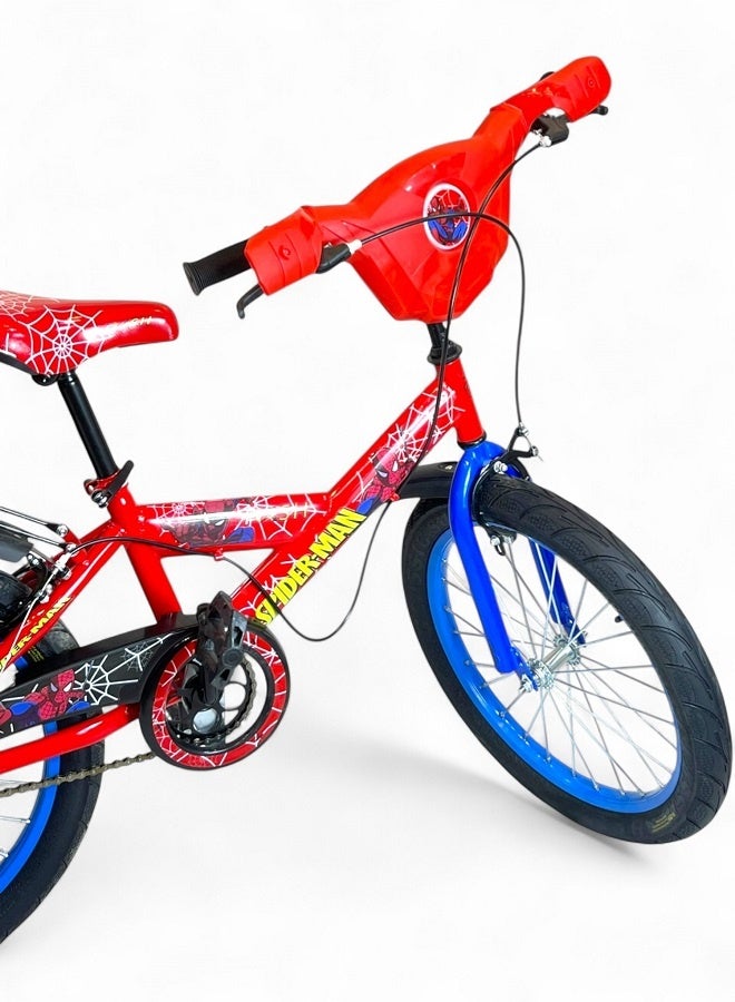 Flash Kids Bike for Boys with Sounds and Lights, Red, Size 16, Ages 5 to 8 - Official Agent in Egypt for GTG TOYS - Image 3