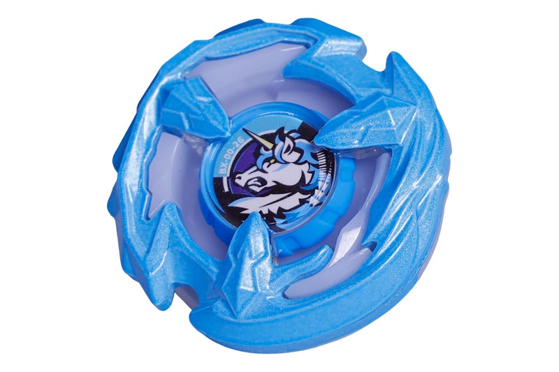 BattleKid BX-00-26 Booster Unicorn Sting 5-60Gp SKU Blue Xtreme Gear X-Series Bey Set with Strong Pull Launcher – High-Speed Spinning Top for Exciting Battles and Competitive Play - Image 5